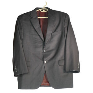 Jack Victor Loro Piana Mens Blazer 44 R 100% Wool Super 130s Pinstripe Sportcoat